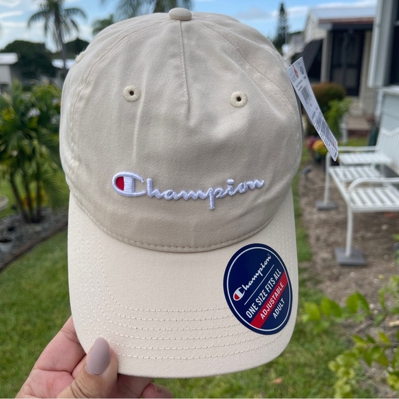 CHAMPION Running Cap In Cream Unisex - Picture 12 of 12